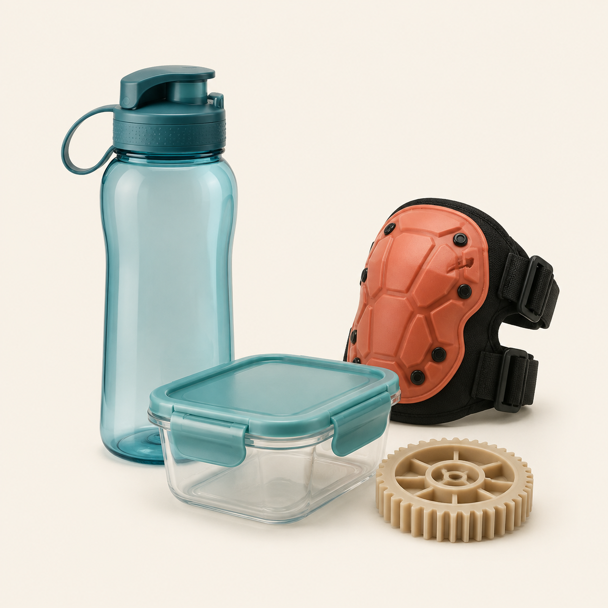 Productos finales fabricados en plástico